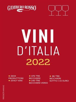 cover image of Vini d'Italia 2022